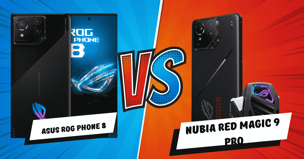 Asus ROG Phone 8 vs Nubia Red Magic 9 Pro