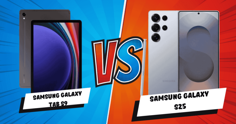 Samsung Galaxy S25 Ultra vs Samsung Galaxy Tab S9