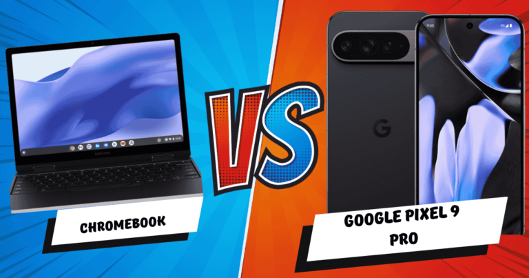 Google Pixel 9 Pro vs Chromebook